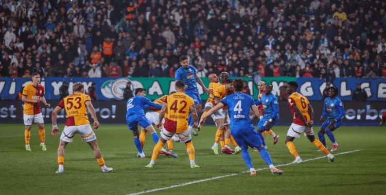 Trendyol Süper Lig: Çaykur Rizespor: 1 - Galatasaray: 2