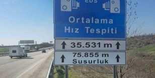 Ortalama hız tespit sistemi genişletildi
