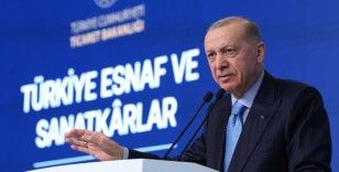 Cumhurbaşkanı Erdoğan: Esnaf kredi limitini 2.5 milyon TL'ye yükseltiyoruz