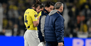 Fenerbahçeli futbolcu Çağlar Söyüncü'nün adalesinde ödem ve kanama tespit edildi