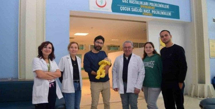 Bağırsakları dışarıda doğan bebek Muğla EAH’ta sağlığına kavuştu
