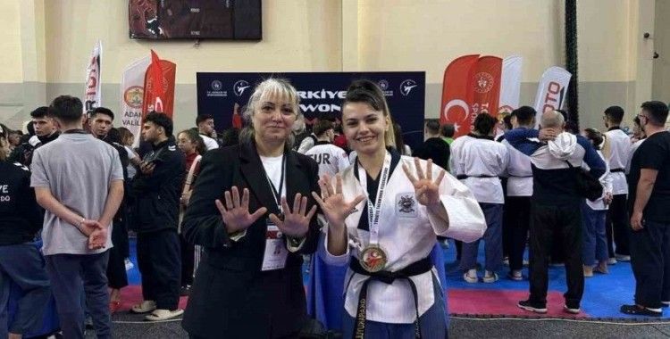 Eskişehirli taekwondo sporcusu 19’ncu Türkiye Şampiyonu oldu
