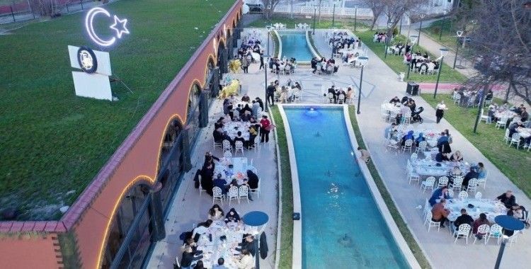 Belediye personeli ve aileleriyle iftar programı düzenlendi
