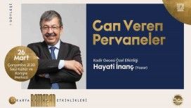 Yazar Hayati İnanç Sakarya’da sanat dostlarıyla buluşuyor
