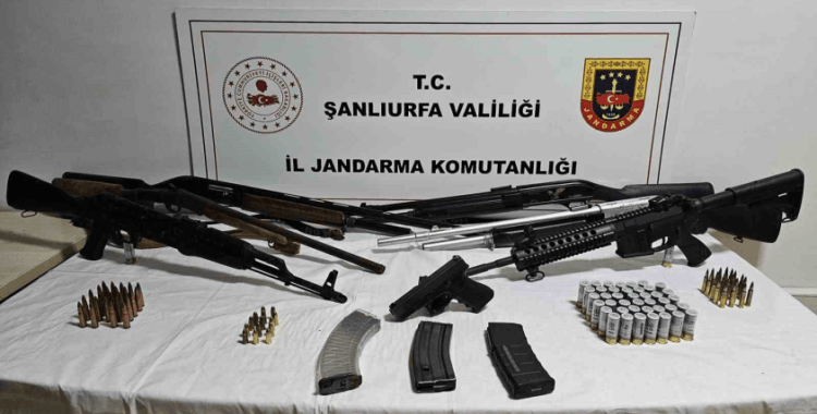 Şanlıurfa’da ruhsatsız silah operasyonu: 2 gözaltı