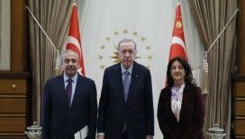 Erdoğan ile görüşen DEM Parti heyeti: 'Dünden daha umutlu olduğumuzu bütün ülkemizin bilgisine sunmakta onur duyuyoruz'