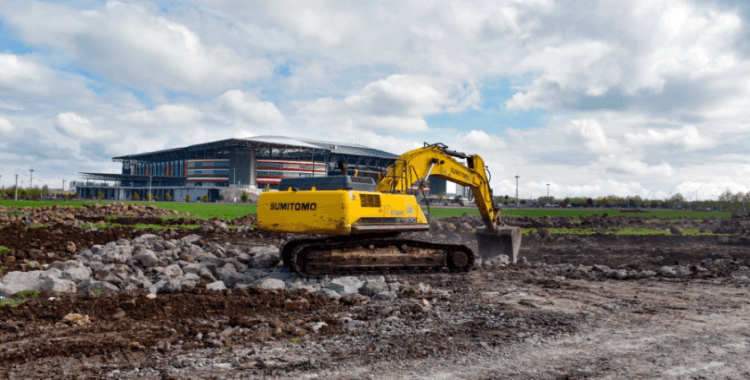Kayapınar'ın yeni yerleşim yerlerine 3 bin 200 metrelik yol yapılıyor
