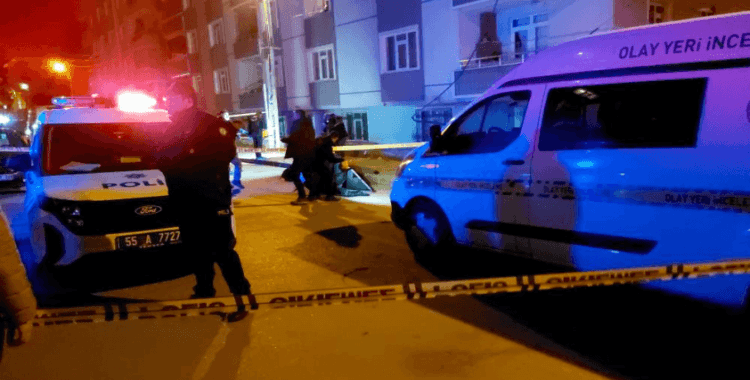 Samsun'da koca dehşeti: Uzaklaştırma kararı bulunan eşini sokak ortasında öldürdü