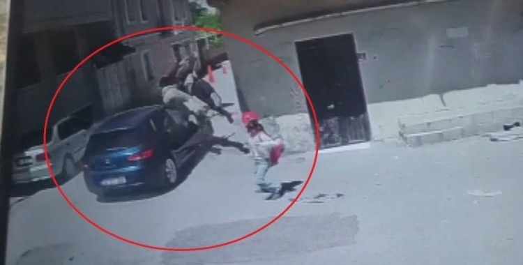 Hatay’daki feci kazada ölümden kıl payı kurtulan küçük kızın o anları kamerada
