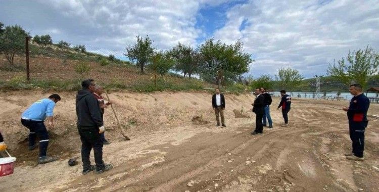 Kaymakam Partal, piknik ve kamp alanında incelemelerde bulundu

