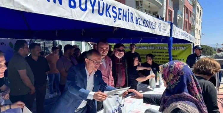 Kuyucak’ta 20 bin ata tohumu fidesi dağıtıldı
