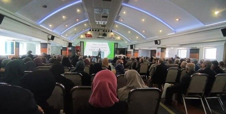 Hacı adaylarına önce eğitim sonra aşı
