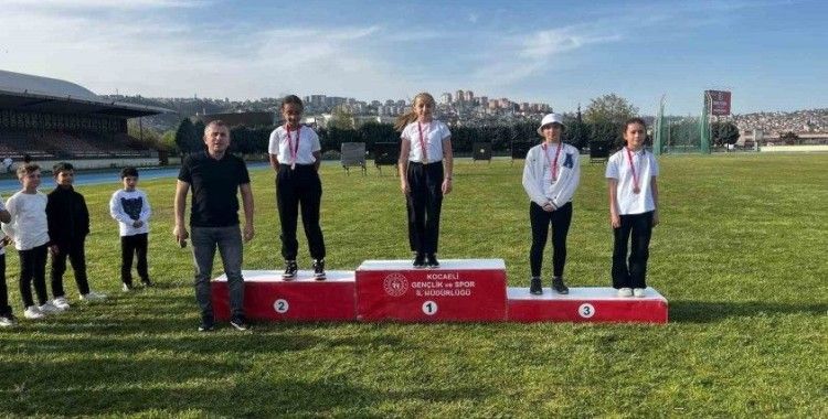 Zeynep Serra, okçulukta Kocaeli şampiyonu oldu
