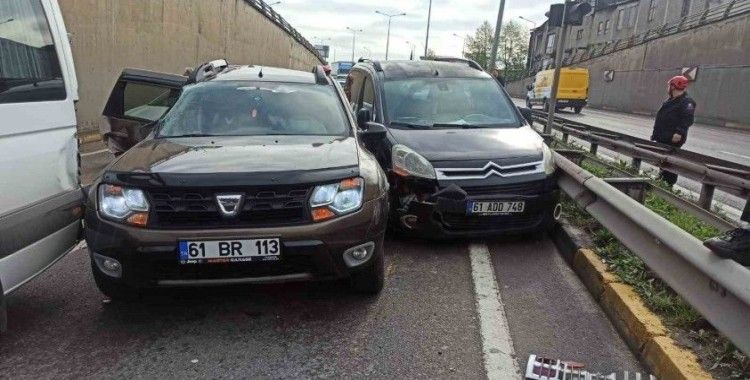 Trabzon’da 25 araç birbirine girdi: 12 yaralı
