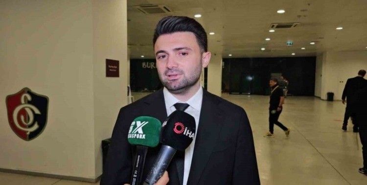 Enes Çelik: "Hedefimiz 1. Lig’e borçsuz gelmek"
