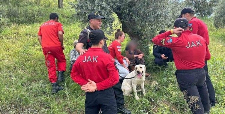 Aydın’da kaybolan kadını JAK ekipleri buldu
