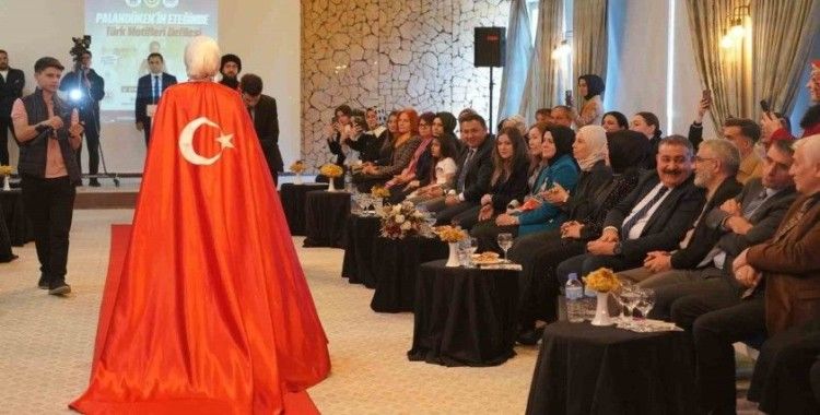 "Palandöken’in eteğinde Türk motifleri defilesi" büyük beğeni topladı
