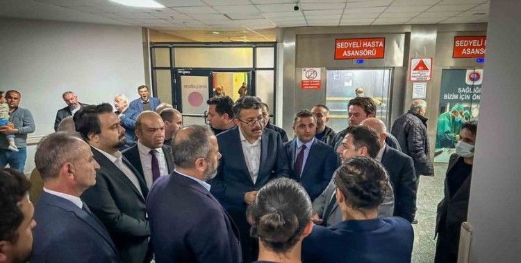 Vali Çelik trafik kazasında yaralanan vatandaşları ziyaret etti
