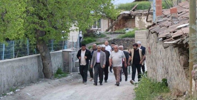 Köylüler dertlerini tek tek Başkana anlattı
