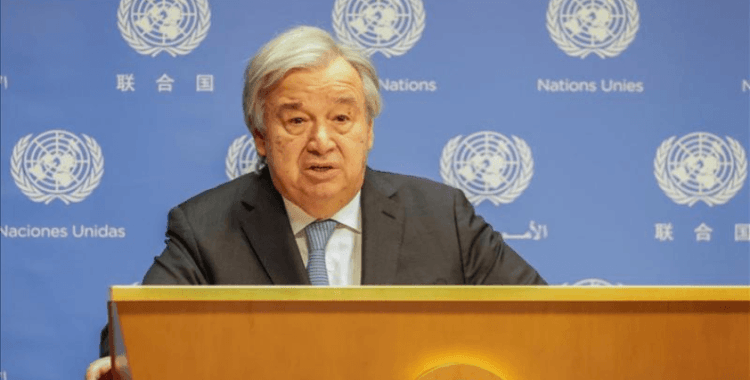 Guterres: Türk devleti ve halkıyla tam dayanışma içindeyiz