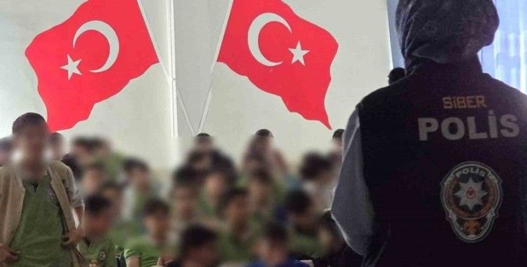 Öğrencilere siber güvenlik eğitimi
