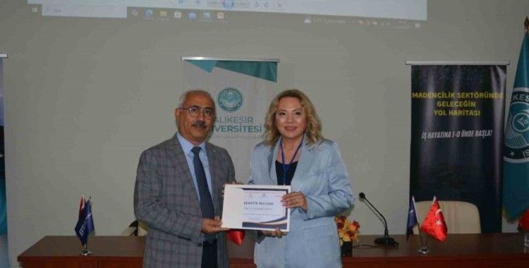 Balıkesir Üniversitesi ile Madencilik Sektörü arasında işbirliği
