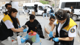 DBB'den 5 bin 100 kişiye sağlık taraması hizmeti