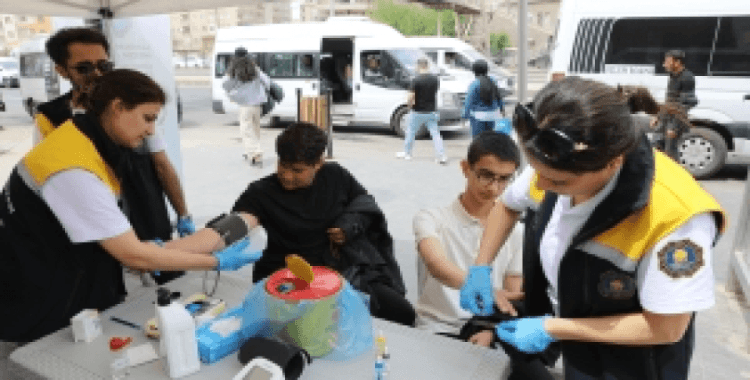 DBB'den 5 bin 100 kişiye sağlık taraması hizmeti