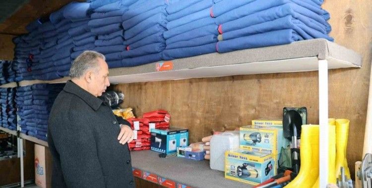 Talas’ta acil durum konteynerleri güven veriyor
