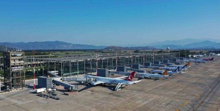 Dalaman Havalimanı Mart ayında 107 bin 582 yolcuya hizmet verdi
