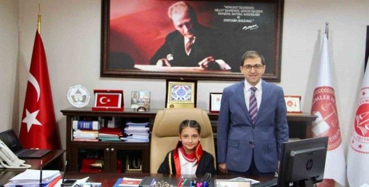 Minik öğrenciler Cumhuriyet Başsavcısı oldular
