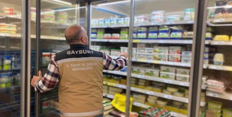 Bayburt’ta gıda denetimleri devam ediyor
