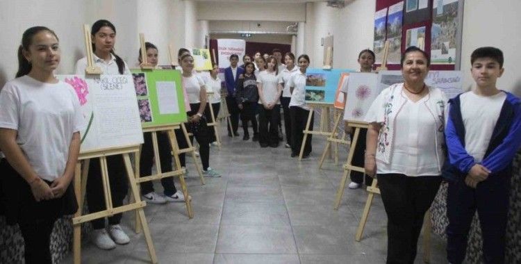 Ortaokul öğrencileri endemik türlere dikkat çekti
