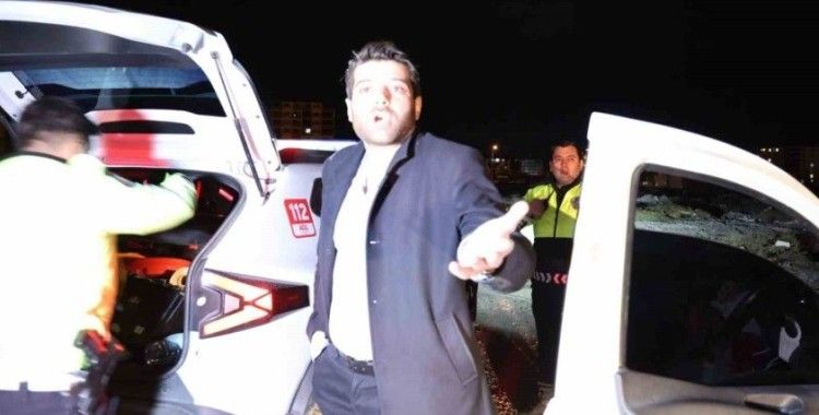 Alkollü araç kullanıp polisten kaçtı, yakalanınca "Bir şey yok" dedi

