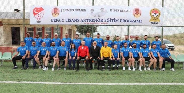 Mardin’de UEFA C lisans kursu başladı
