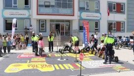 Kütahya’da öğrencilere trafik eğitimi
