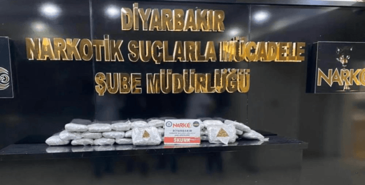 Diyarbakır'da Nisan ayında narkotik operasyonlarında 70 şüpheli tutuklandı