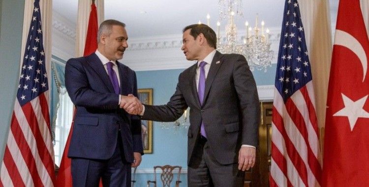 Dışişleri Bakanı Fidan, ABD'li mevkidaşı Rubio'yla görüştü