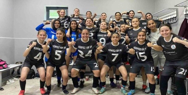 Körfez Kadın Futbol takımı çeyrek finalde
