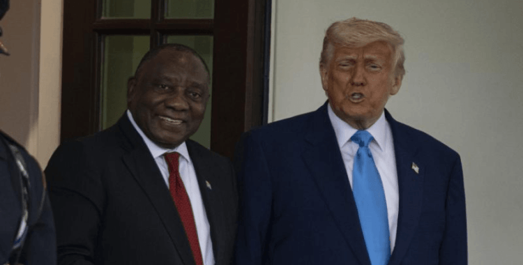 Trump-Ramaphosa görüşmesinde 'beyaz çiftçilere soykırım' damgası