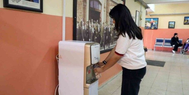 Büyükşehir ve MUSKİ’den öğrencilere su sebili desteği
