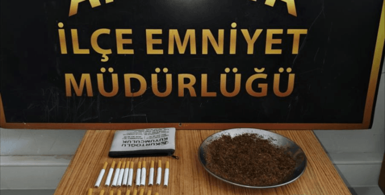 Antakya'da konteyner kentte durdurulan şahsın üzerinden uyuşturucu çıktı