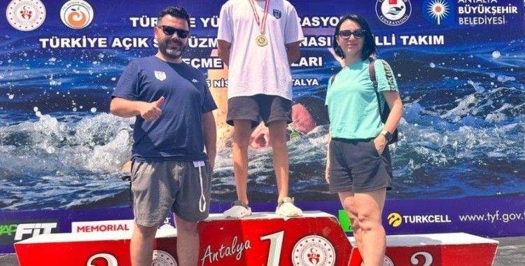 Şampiyon yüzücünün hedefi Avrupa
