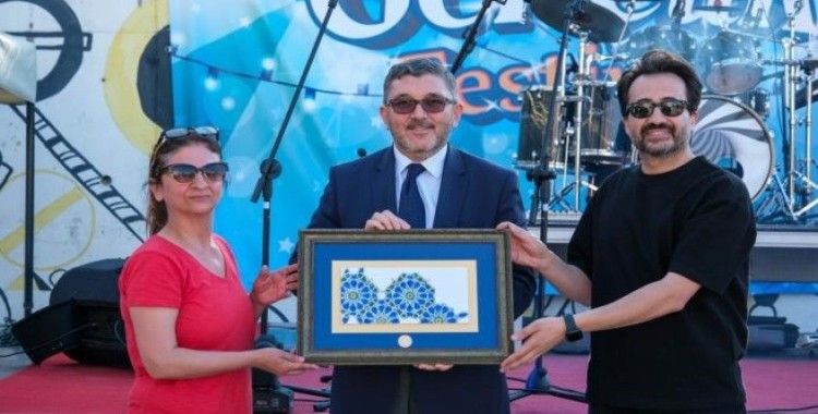 Gençlik festivalinde renkli anlar
