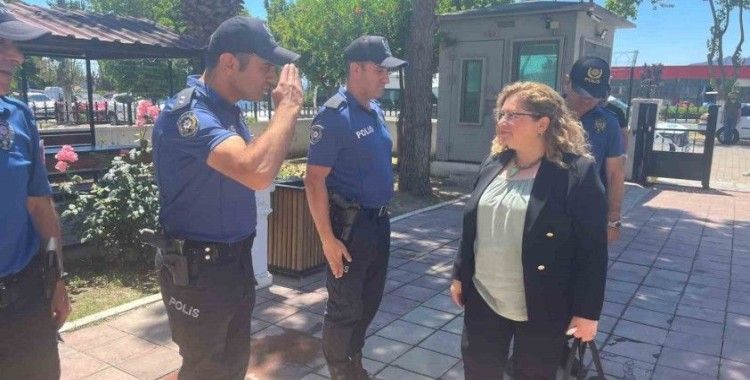 Kaymakam Doğru, kolluk kuvvetleri ile bir araya geldi
