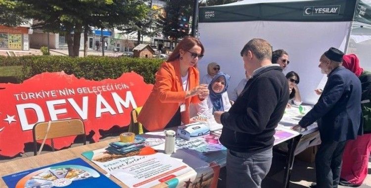 Bir nefes sağlık için meydana çıktılar
