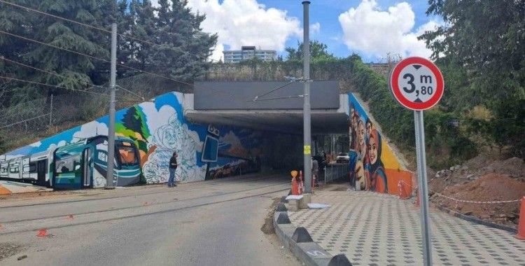 Alikahya Stadyum Tramvay Hattı’nda ilk etapta sona gelindi
