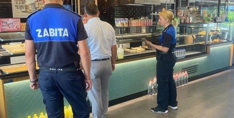 Zabıta ekiplerinden hijyen denetimi
