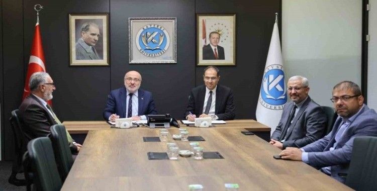 Kayseri Üniversitesi ile Kayseri İl Sağlık Müdürlüğü arasında iş birliği protokolü imzalandı

