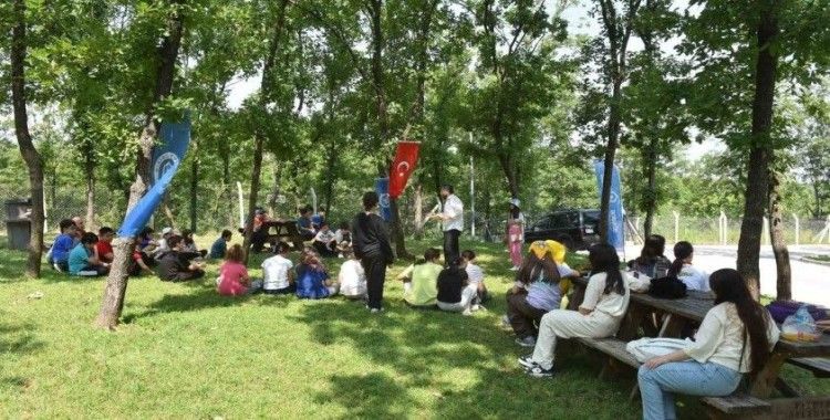 Çocuklar önce okudu, sonra eğlendi
